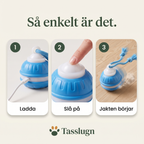 Så enkelt är det: ladda, slå på, jakten börjar