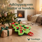 Julgranspusslet under granen – julklappen som tröttar ut hunden
