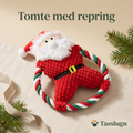 Julplysch med pip – tomte med repring