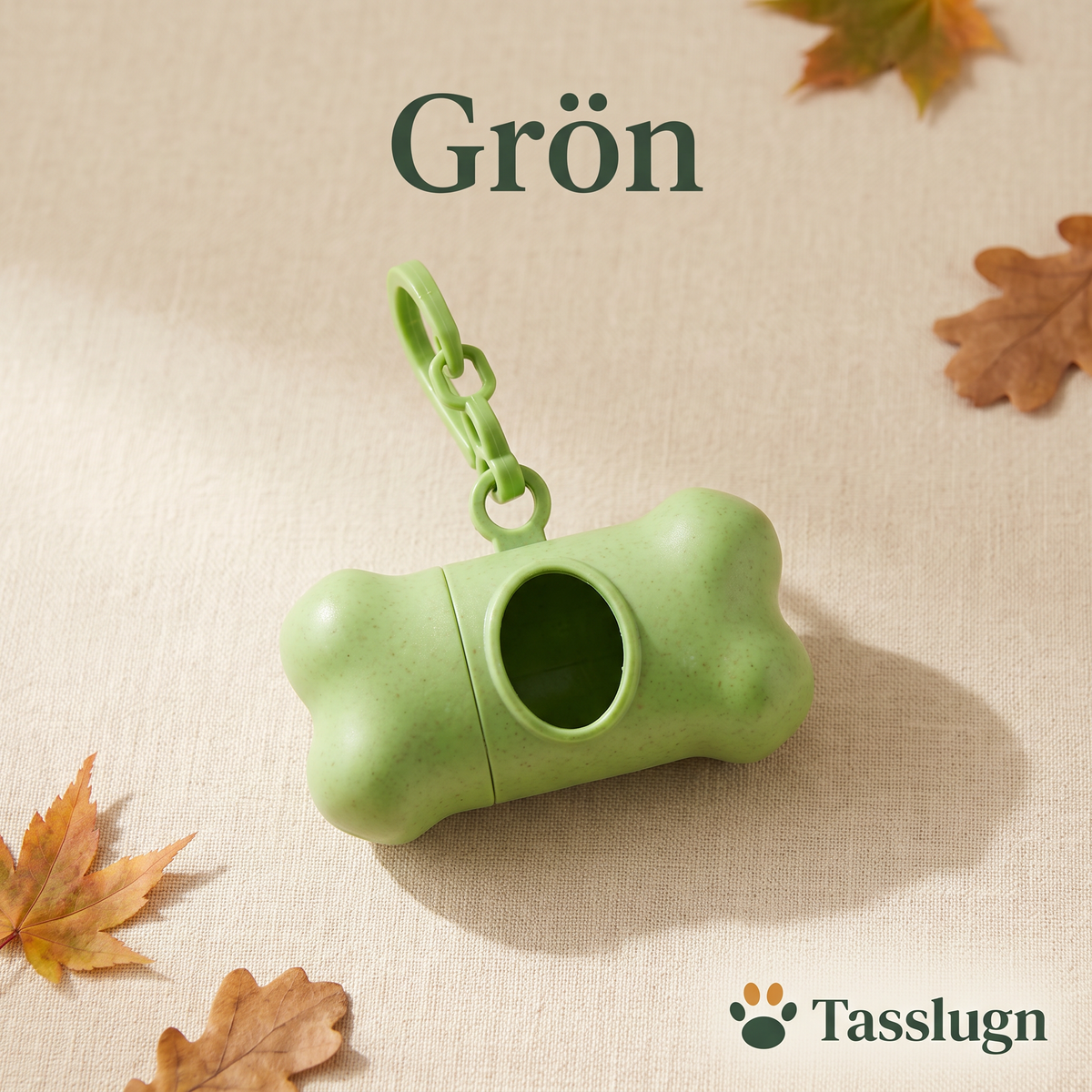 Bajspåshållare – grön